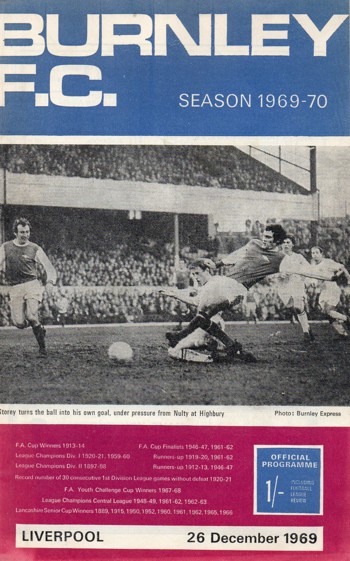 Match programme